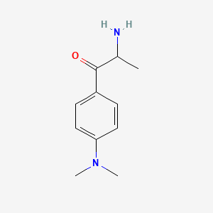 2-Amino-1-[4-(dimethylamino)phenyl]propan-1-one