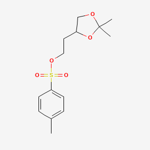 2-(2,2-Dimethyl-1,3-dioxolan-4-yl)ethyl 4-methylbenzenesulfonate