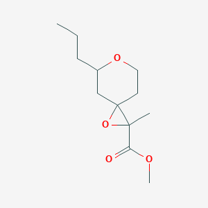 Methyl 2-methyl-5-propyl-1,6-dioxaspiro[2.5]octane-2-carboxylate