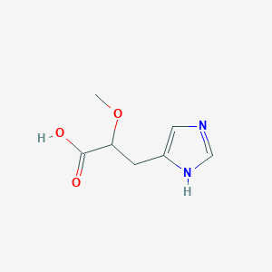 3-(1H-Imidazol-4-yl)-2-methoxypropanoic acid