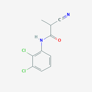 2-cyano-N-(2,3-dichlorophenyl)-2-methylacetamide