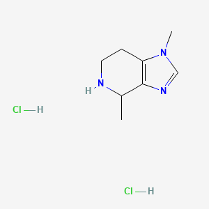 1,4-dimethyl-1H,4H,5H,6H,7H-imidazo[4,5-c]pyridinedihydrochloride