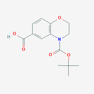 4-Boc-3,4-dihydro-2H-benzo[B][1,4]oxazine-6-carboxylic acid