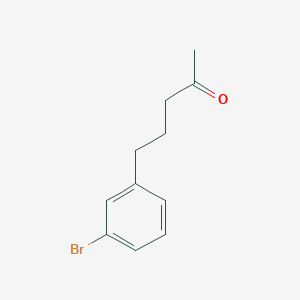 5-(3-Bromophenyl)pentan-2-one