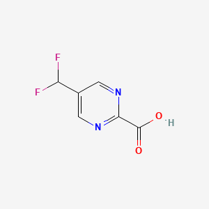 5-(Difluoromethyl)pyrimidine-2-carboxylic acid