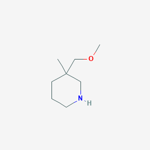 3-(Methoxymethyl)-3-methylpiperidine