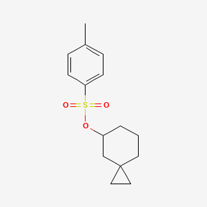 Spiro[2.5]octan-5-yl 4-methylbenzene-1-sulfonate