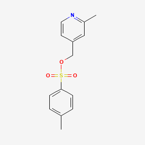 (2-Methylpyridin-4-yl)methyl 4-methylbenzene-1-sulfonate