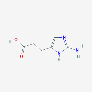 3-(2-amino-1H-imidazol-4-yl)propanoic acid