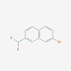 2-Bromo-7-(difluoromethyl)naphthalene