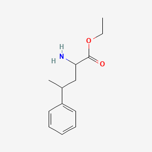 Ethyl 2-amino-4-phenylpentanoate