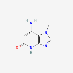 7-amino-1-methyl-1H-imidazo[4,5-b]pyridin-5-ol