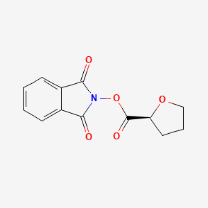 1,3-Dioxo-2,3-dihydro-1H-isoindol-2-YL (2S)-oxolane-2-carboxylate