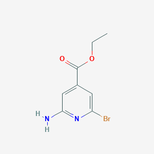 Ethyl 2-amino-6-bromoisonicotinate