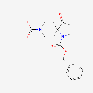 1-Benzyl8-tert-butyl4-oxo-1,8-diazaspiro[4.5]decane-1,8-dicarboxylate