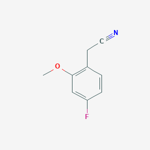 2-(4-Fluoro-2-methoxyphenyl)acetonitrile