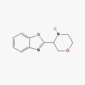 2-(Morpholin-3-yl)benzo[d]oxazole