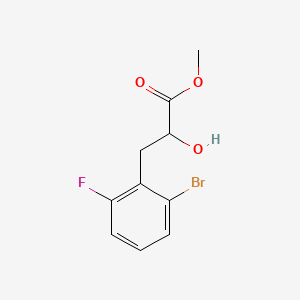 Methyl 3-(2-bromo-6-fluorophenyl)-2-hydroxypropanoate