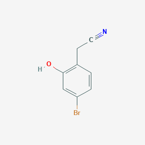 2-(4-Bromo-2-hydroxyphenyl)acetonitrile