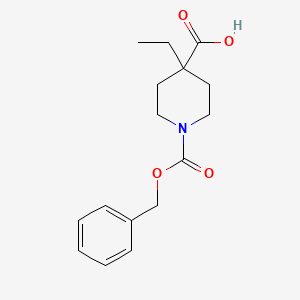 1-((Benzyloxy)carbonyl)-4-ethylpiperidine-4-carboxylic acid