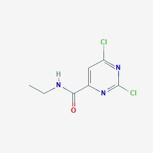 2,6-dichloro-N-ethylpyrimidine-4-carboxamide