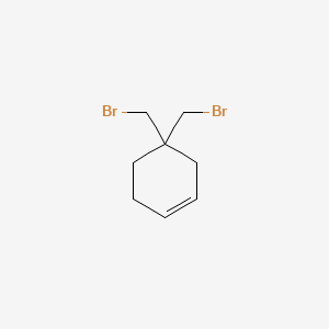 4,4-Bis(bromomethyl)cyclohex-1-ene