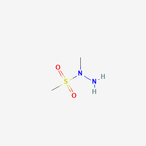 molecular formula C2H8N2O2S B13566878 N-methylmethanesulfonohydrazide 