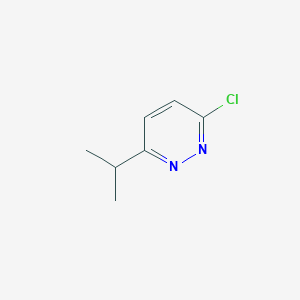 molecular formula C7H9ClN2 B1356689 3-Chloro-6-isopropylpyridazine CAS No. 570416-35-2