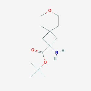 Tert-butyl 2-amino-7-oxaspiro[3.5]nonane-2-carboxylate