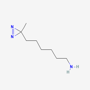 6-(3-methyl-3H-diazirin-3-yl)hexan-1-amine