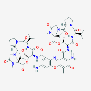 molecular formula C62H87N13O16 B013567 7-amino-AMD CAS No. 7240-37-1