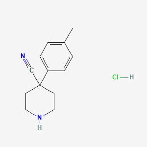 4-(4-Methylphenyl)piperidine-4-carbonitrile hydrochloride