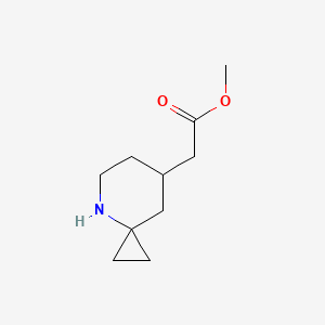 Methyl 2-(4-azaspiro[2.5]octan-7-yl)acetate