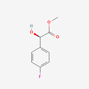 methyl (2R)-2-(4-fluorophenyl)-2-hydroxyacetate