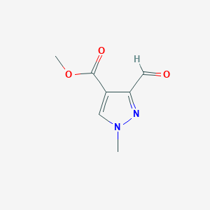 methyl 3-formyl-1-methyl-1H-pyrazole-4-carboxylate