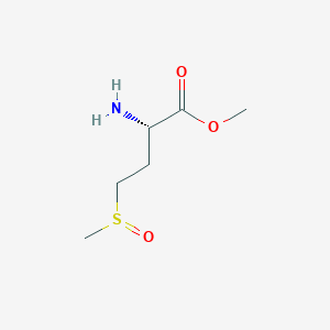 Butanoic acid, 2-amino-4-(methylsulfinyl)-, methyl ester, (2S)-