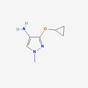 3-cyclopropoxy-1-methyl-1H-pyrazol-4-amine