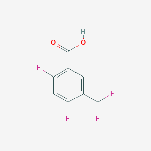 5-(Difluoromethyl)-2,4-difluorobenzoic acid