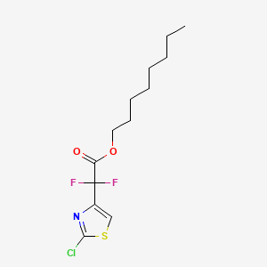 Octyl 2-(2-chloro-1,3-thiazol-4-yl)-2,2-difluoroacetate