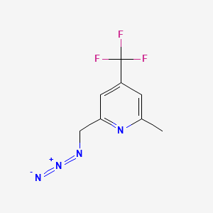 2-(Azidomethyl)-6-methyl-4-(trifluoromethyl)pyridine