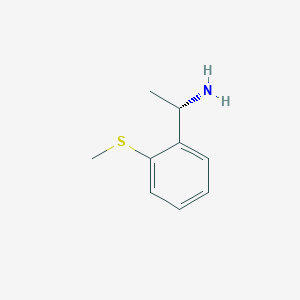 (1S)-1-[2-(methylsulfanyl)phenyl]ethan-1-amine