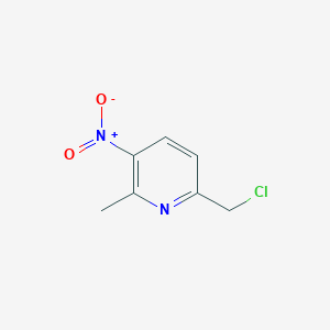 6-(Chloromethyl)-2-methyl-3-nitropyridine