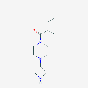 1-(4-(Azetidin-3-yl)piperazin-1-yl)-2-methylpentan-1-one