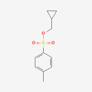 molecular formula C11H14O3S B13567341 Cyclopropylmethyl 4-methylbenzene-1-sulfonate 