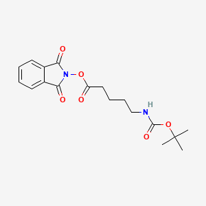 1,3-Dioxoisoindolin-2-yl 5-((tert-butoxycarbonyl)amino)pentanoate