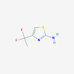 4-(1,1-Difluoroethyl)-1,3-thiazol-2-amine