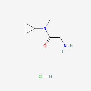 2-amino-N-cyclopropyl-N-methylacetamidehydrochloride