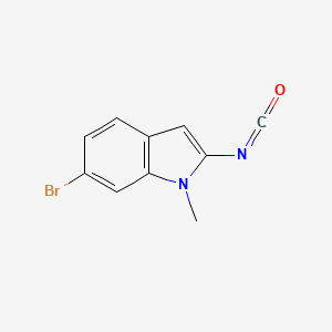 6-bromo-2-isocyanato-1-methyl-1H-indole