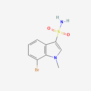 7-Bromo-1-methyl-indole-3-sulfonamide