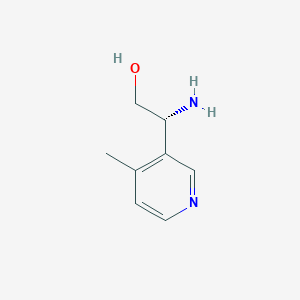 (2r)-2-Amino-2-(4-methylpyridin-3-yl)ethan-1-ol